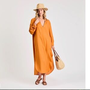 My Bodhi Tunic Dress Burnt Orange Caftan